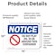 Signmission Safety Culture Sign, 14 in Width, Vinyl Decal, Rectangle OS-2PACK-NS-D-1014-L-11339 - alternate 4